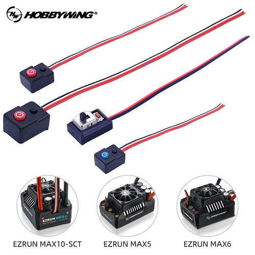 Hobbywing ESC Switch for EZRUN MAX8 MAX10-SCT MAX10-60A QUICRUN 10BL60/10BL120