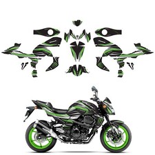 Kit Autocollant Kawasaki z750 Graphiques Stickers Complet Moto Du 2007 Au 2022