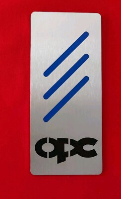 Opel OPC footrest tuning new VA inlay blue black stainless steel