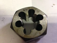 1-1/16" - 12 CARBON STEEL HEXAGONAL RE-THREADING DIE