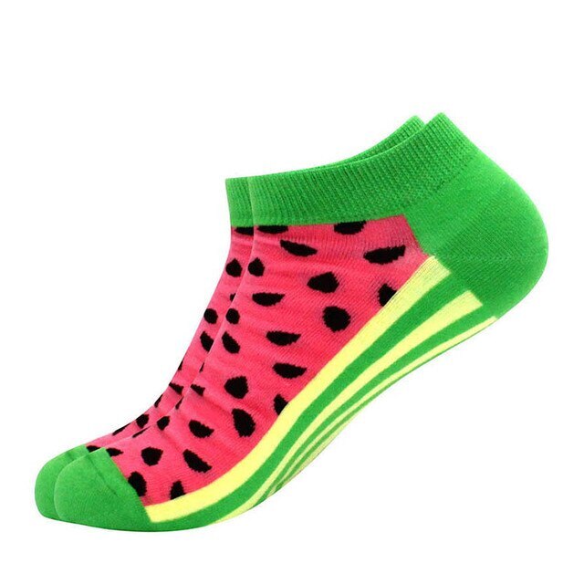 Watermelon Ankle Socks (Adult Large)-image