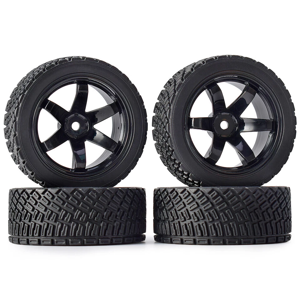 Austar 12mm Hex 67mm RC Auto Gummireifen Rad für 1/10 Rolly WLtoys 1/14 144001 - Bild 4 von 4