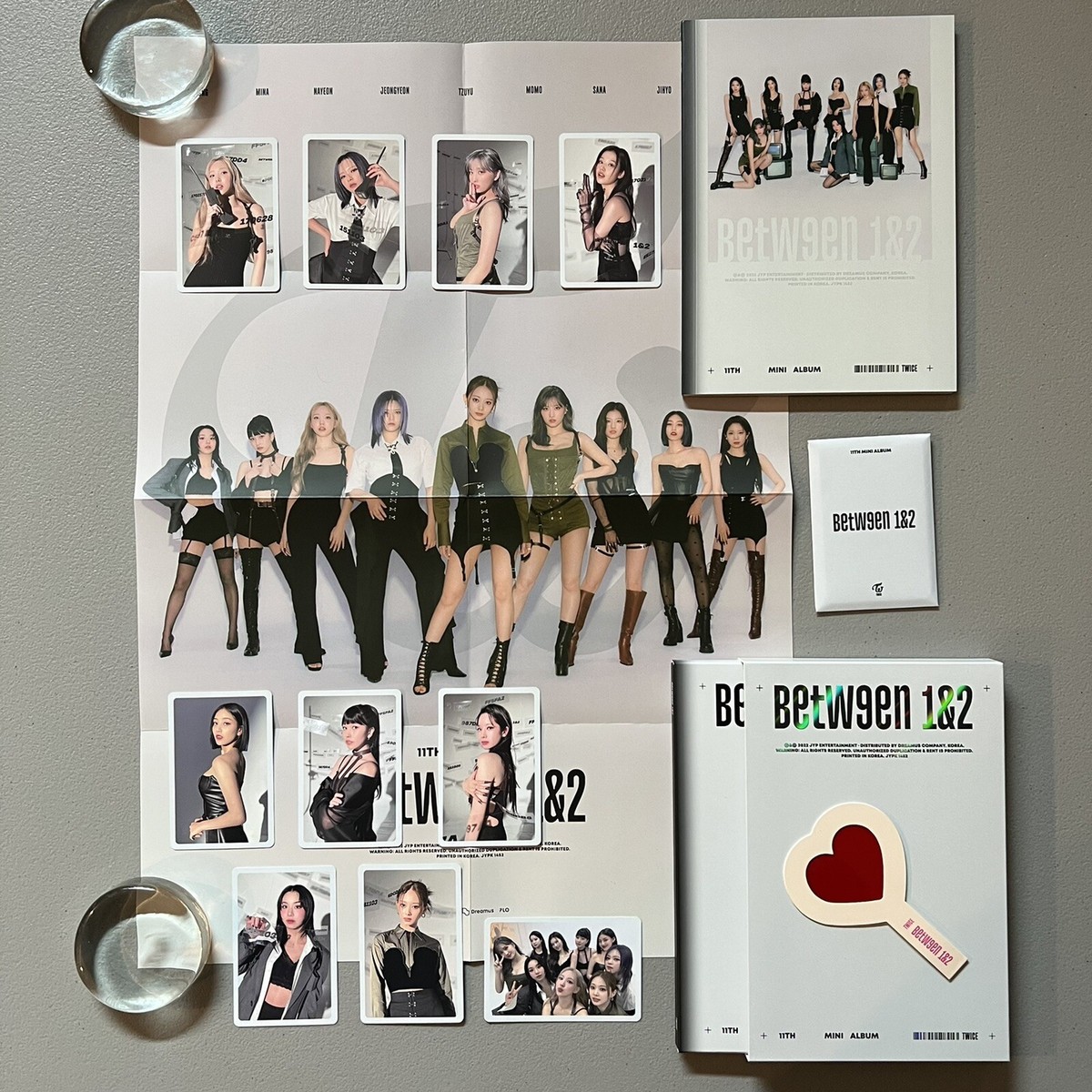 TWICE Between 1&2 full CHAEYOUNG Bias Set, Inclusions as Shown