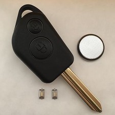 Citroen Saxo Xsara Picasso Berlingo 2 Button Remote Key Fob Full Repair Kit 