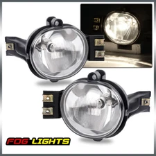 Fit For 02-08 Dodge Ram 1500/2500/3500 04-06 Dodge Durango Clear Fog Lights Pair