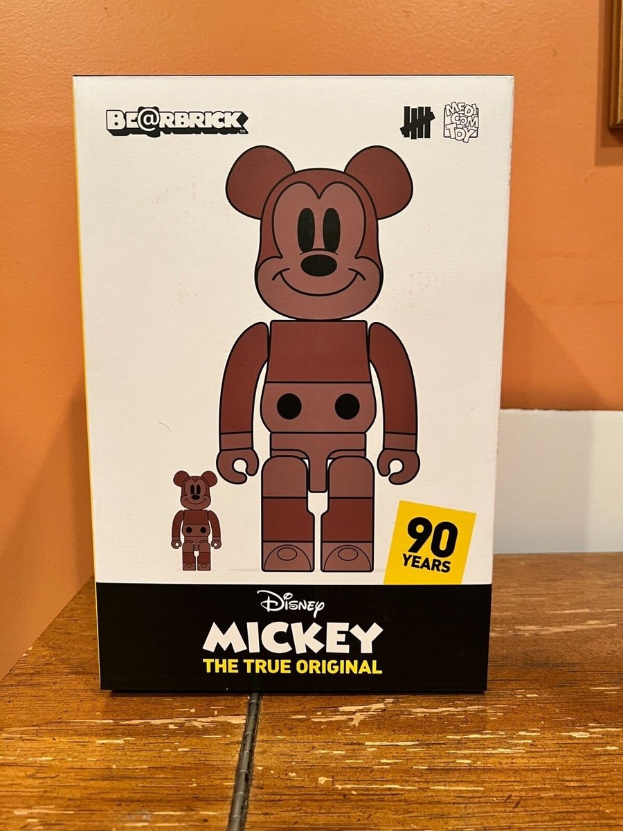 Medicom Bearbrick Disney Mickey Mouse Undefeated Copper 400% + 100 