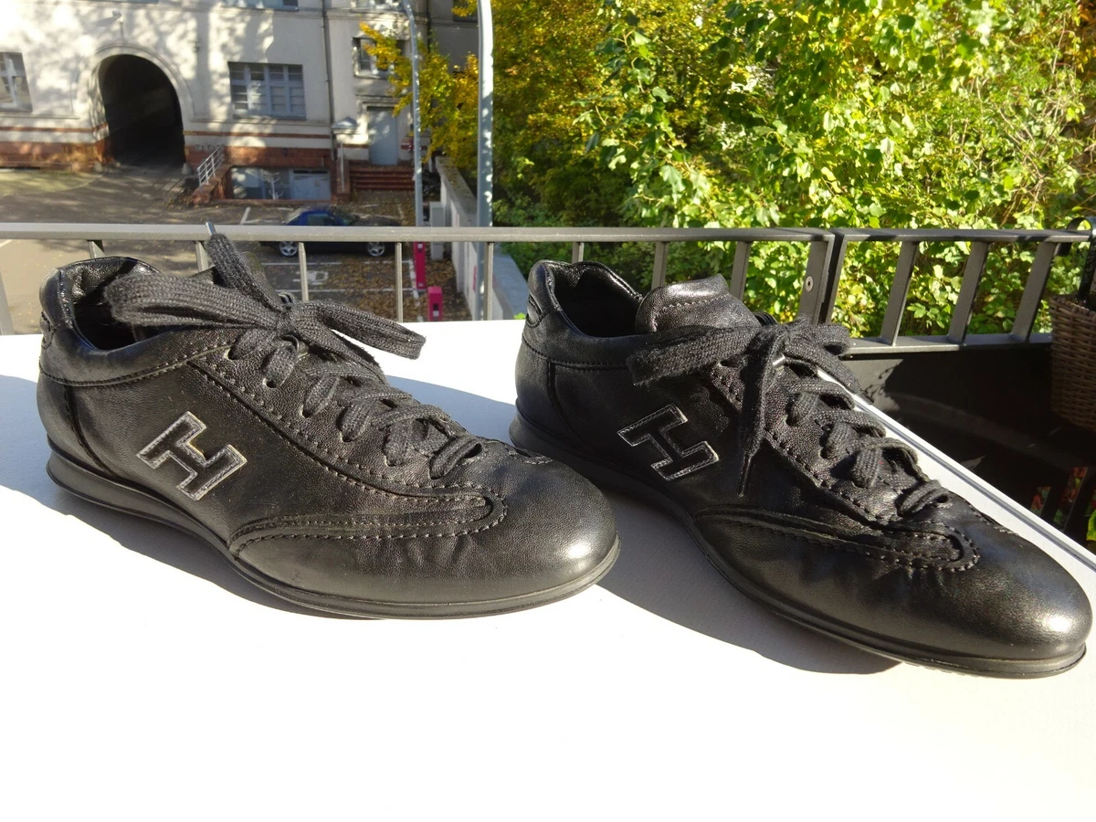 HOGAN Olympia by TOD S TODS Damen Schuhe Sneaker Leder Schwarz