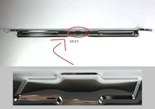 Door Sill Scuff Plate w/ Bowtie For 1967-72 Chevrolet Pickup Trucks