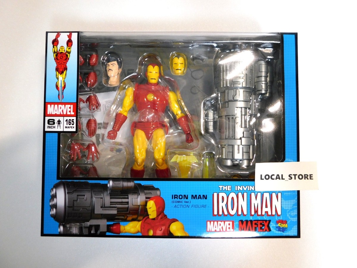 IRON 【開封品美品】MARVEL MAN Version) (Comic Man Iron Marvel Mafex 6インチフィギュア MAFEX アメコミ