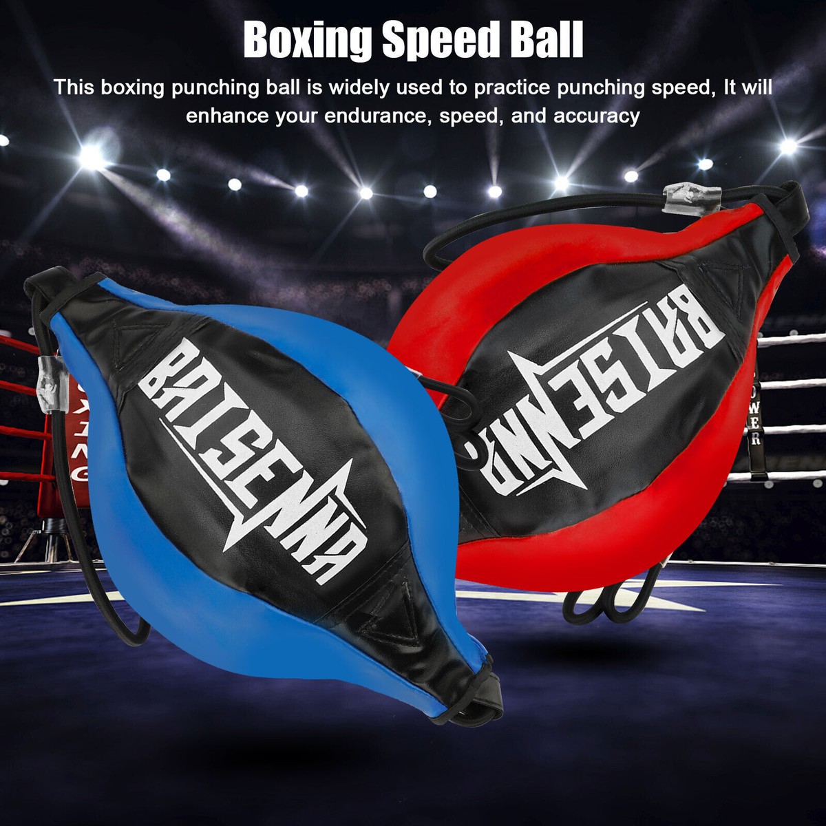 Double End Boxing Speed Ball Punching Bag MMA Kickboxing Training