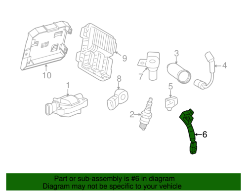 GM Camshaft Position Sensor Wire 12663001 | eBay