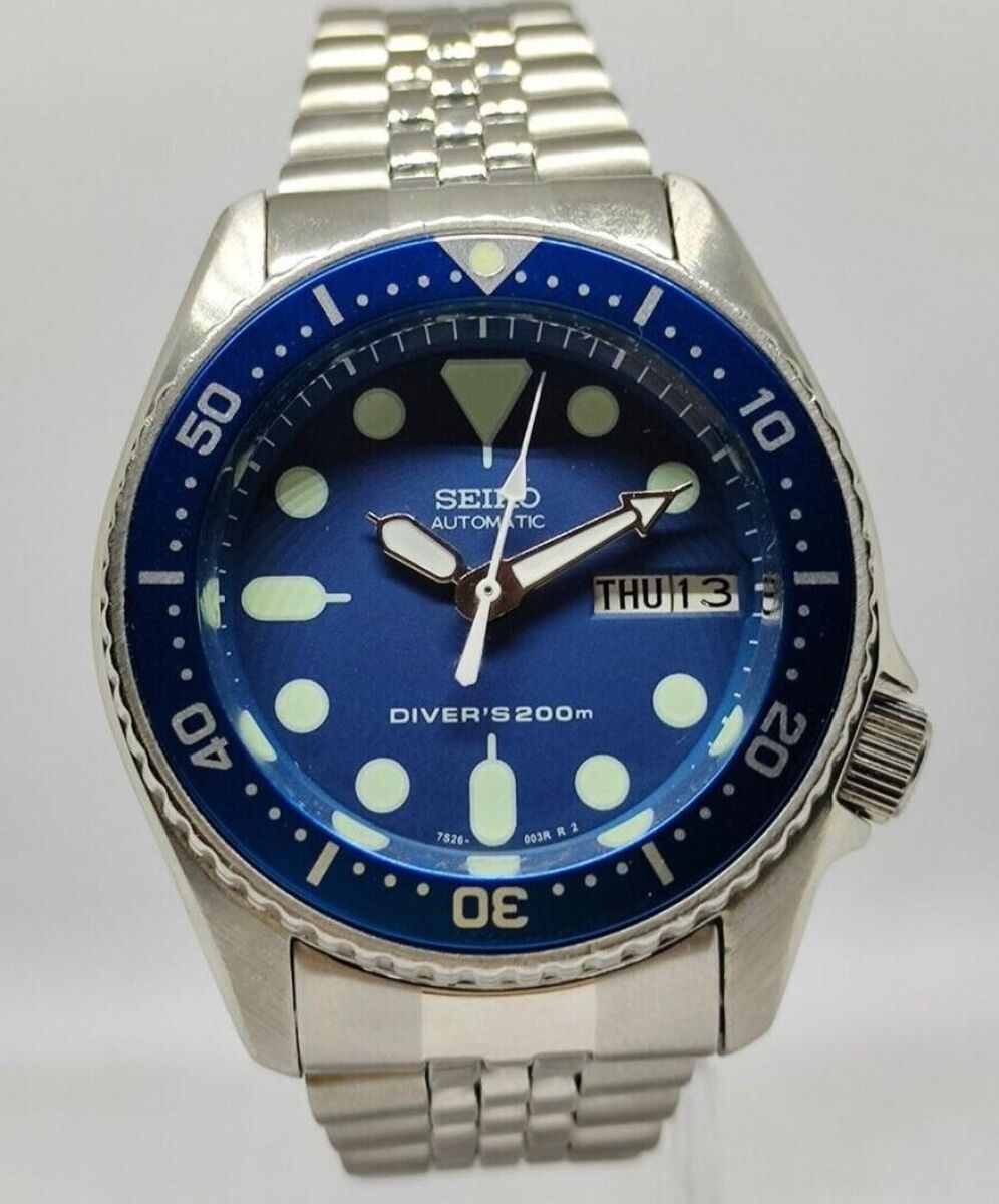 Seiko Diver 7S26-0030 SKX013 Mens Watch Automatic BlueDial Seiko Diver 7S26-0030 SKX013 Mens Watch Automatic BlueDial