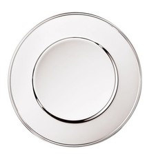 Platzteller Silberteller Servierteller versilbert 32cm Großer Ambassador