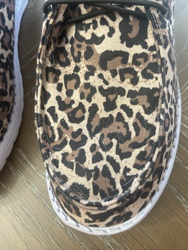 True Craft Fabric Slip On Casual Shoes Womens Size 9M Animal Print - Picture 4 of 6