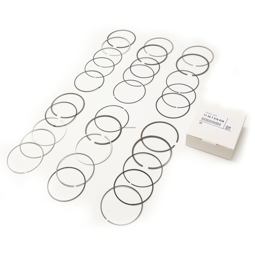 6X Piston Rings 84.00mm Fit For 0206 BMW E46 E53 E66 E83 E85 3.0L