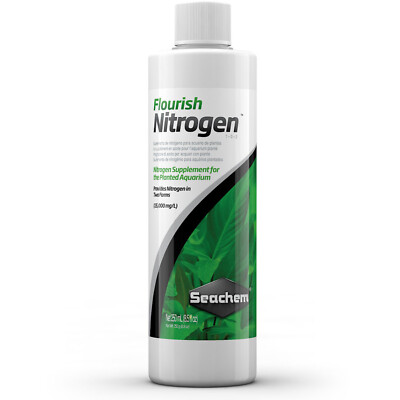 Seachem Flourish Nitrogen 250mL Liquid Supplement for Freshwater Aquarium Plants