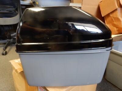 Yamaha OEM Scooter Black Small Rear Trunk Box w/ Key Set A38597