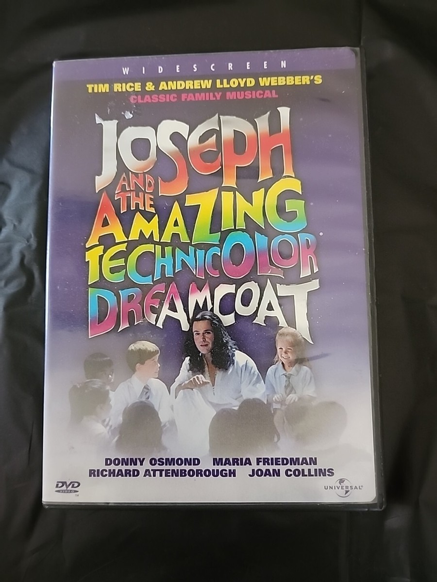 Joseph the Amazing Technicolor Dreamcoat DVD Donny Osmond Joan