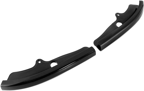 Black Front Bumper Guard Lip Protector Trim for Dodge Challenger R/T GT SRT 15+ - Picture 10 of 10