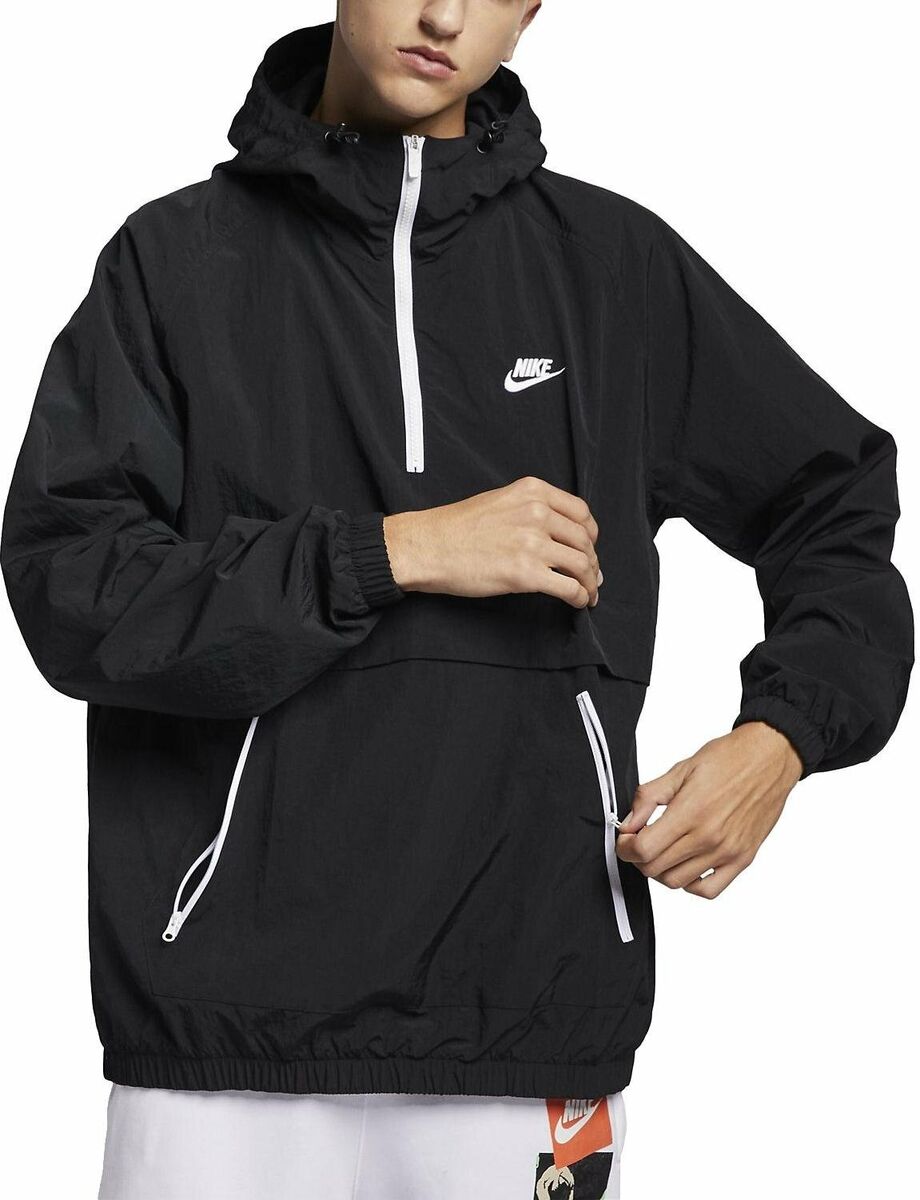 NIKE SPORTSWEAR NSW Woven Hooded Anorak Jacket AR2212-010 NIKE SPORTSWEAR NSW Woven Hooded Anorak Jacket AR2212-010