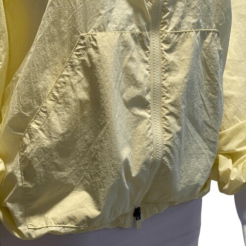 Fabletics Yellow Windbreaker Jacket Reflective Tr… - image 3