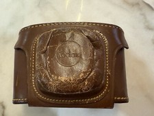 Vintage Brown Genuine Leather Kodak Pony 135 Camera Case