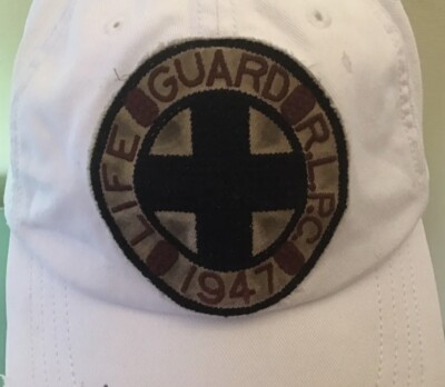 RALPH LAUREN POLO LIFE GUARD 1947 RLPC CAP HAT RARE Beach Patrol