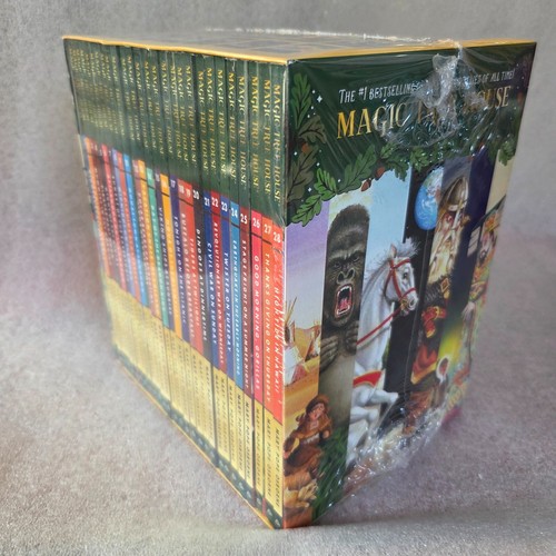 MAGIC TREE HOUSE A Library of Books 1-28 Boxed Set by Mary Pope Osborne - New - Picture 2 of 4