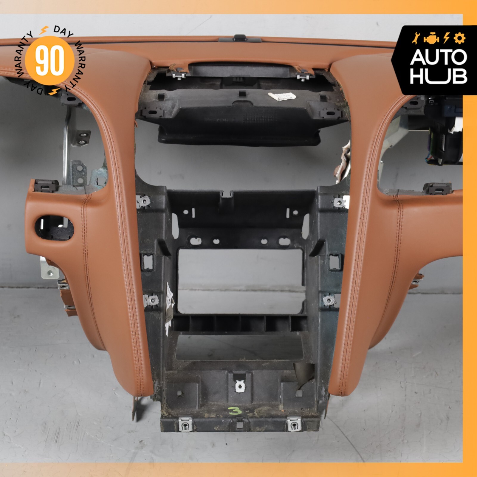 07-11 Bentley Continental GTC GT Dashboard Panel Dash Board Brown OEM 46k