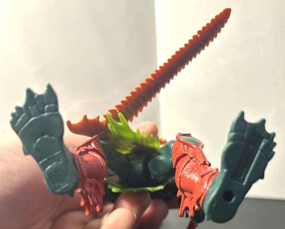 HE-MAN MOTU Merman I Masters of the Universe 2001 variante verde persecución raro Foto 4 de 4