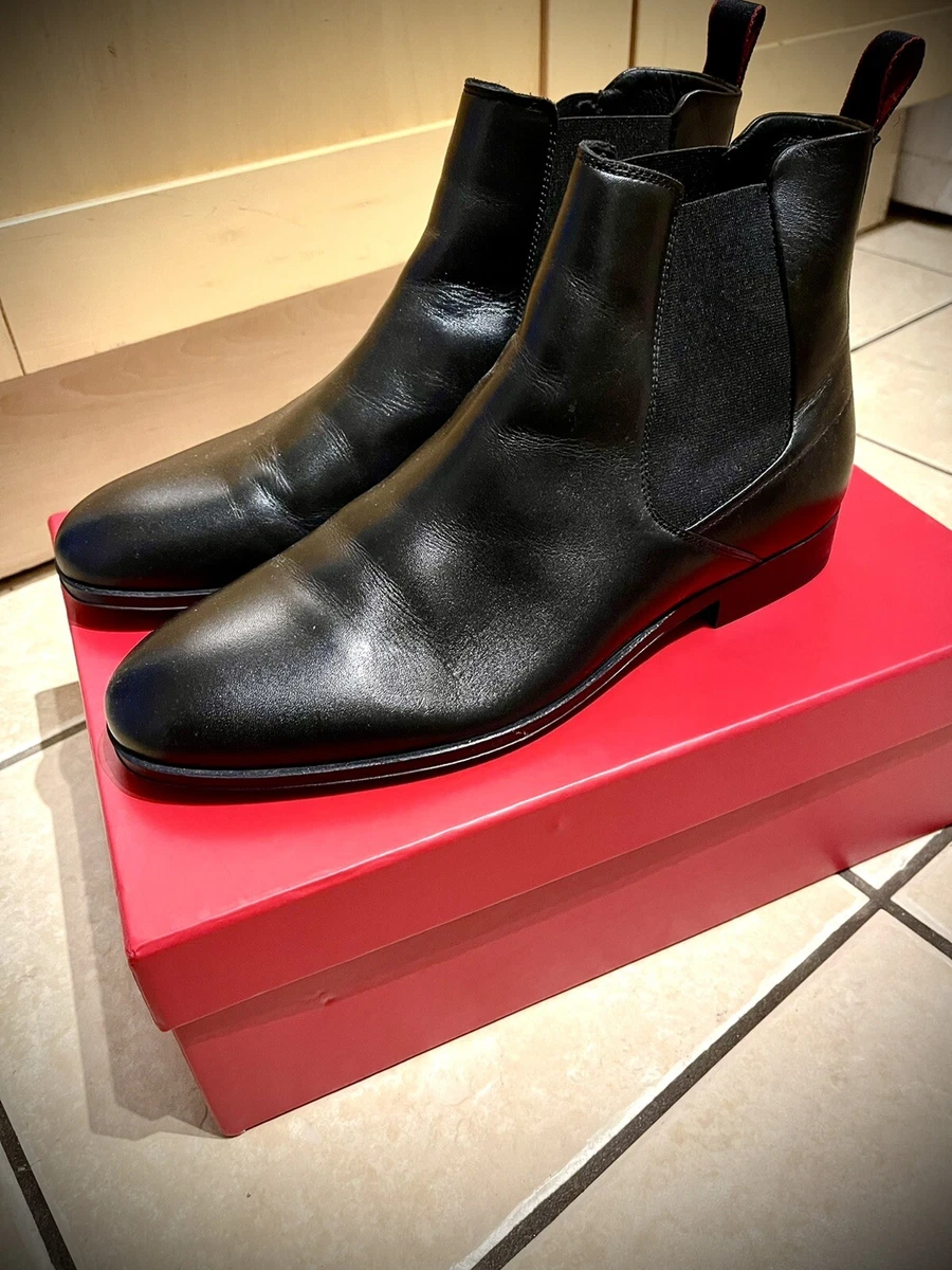 HUGO BOSS BOHEMIAN CHELSEA BOOTS BLACK UK 8