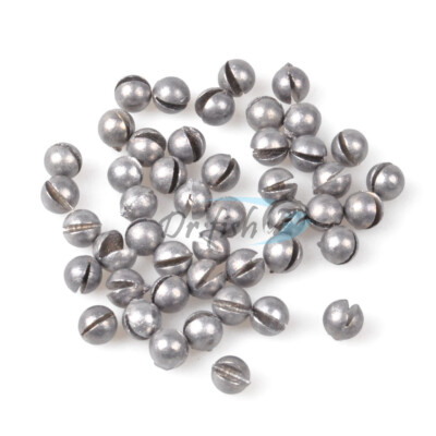 100pcs 2g Split Shot Sinker Weight Lead Egg Snagless Bass