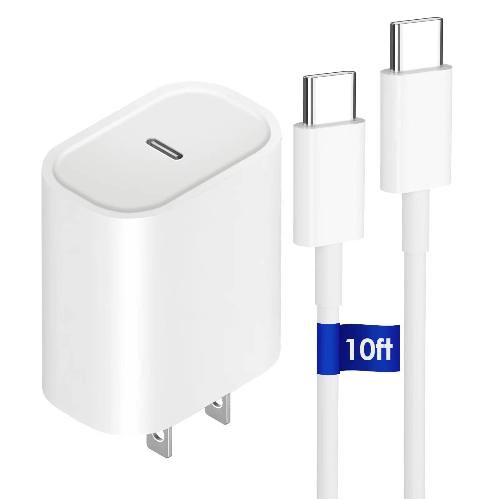 20W USB-C Fast Charger Compatible with iPad Pro 12.9 & 11 Inch Models-image