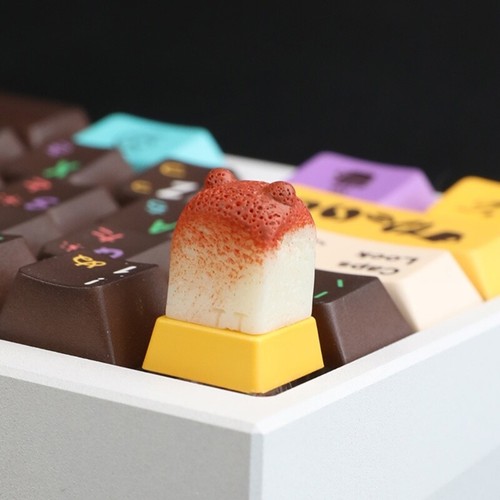 Game Resin Keycap Cute Cartoon Keycap DIY Handmade Keycap for Game Keyboard - Photo 3/8