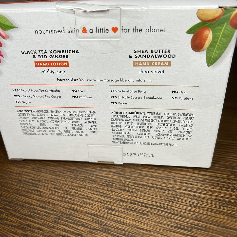 Love Beauty and Black Tea Kombucha & Red Ginger Shea Butter