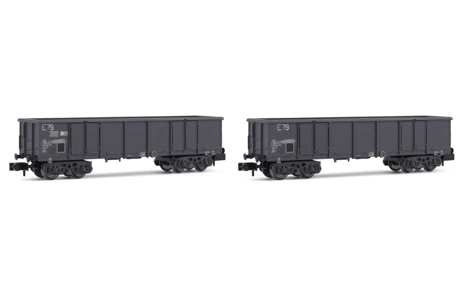 Wagons ouverts Eaos SNCF N Arnold HN6535 pour étendre vos convois de marchandises