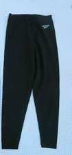 Vintage Reebok black leggings Girls XL (may also fit a petite adult) made in USA