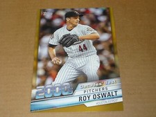 2020 Topps DECADES BEST 2000'S JUMBO GOLD 5 X 7 05/10 ROY OSWALT ASTROS