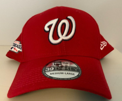 Washington Nationals Baseball 2016 Postseason Cap New Era 39Thirty Med-Larg NEW