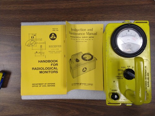 Victoreen CDV 715 GEIGER COUNTER Check Circuit Test Passed EBay