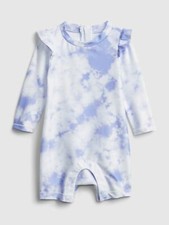 Baby Gap Girls Tie Die Swim Rash Guard One Piece 18-24 Months NEW