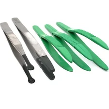 Hobby Craft Beading Tweezers Tool Set for Jewelers & Jewelry Repair Tools 5Pcs