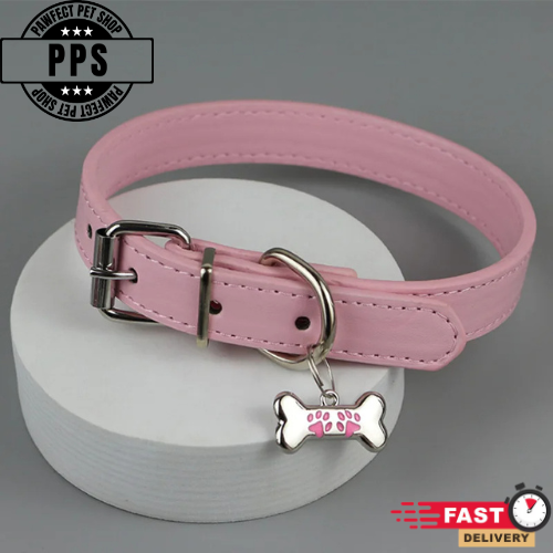 Punk Y2K Dog Bone Claw Choker Necklace Women PU Leather Cute Party Jewelry