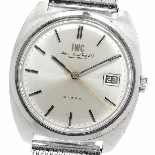IWC Schaffhausen Pilot Watch Cal. 8541B Automatic Black Dial U...