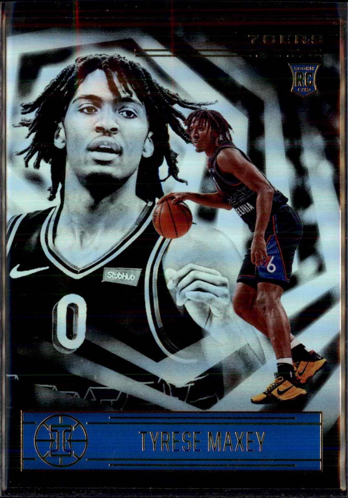 2020-21 Panini Illusions Tyrese Maxey Rookie #162 RC