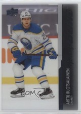 2021-22 Upper Deck Series 1 Young Guns Clear Cut Arttu Ruotsalainen #221 0k41