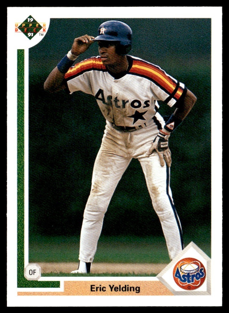 1991 Upper Deck Eric Yelding Houston Astros #197