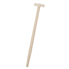 Spatenstiel mit T-Griff 76cm Holzstiel f&uuml;r Spaten Ersatzstiel Ger&auml;testiel Esche