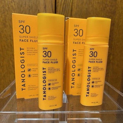 Tanologist Super Shield Face Fluid SPF 30 Sunscreen Fragrance Free 50 ml
