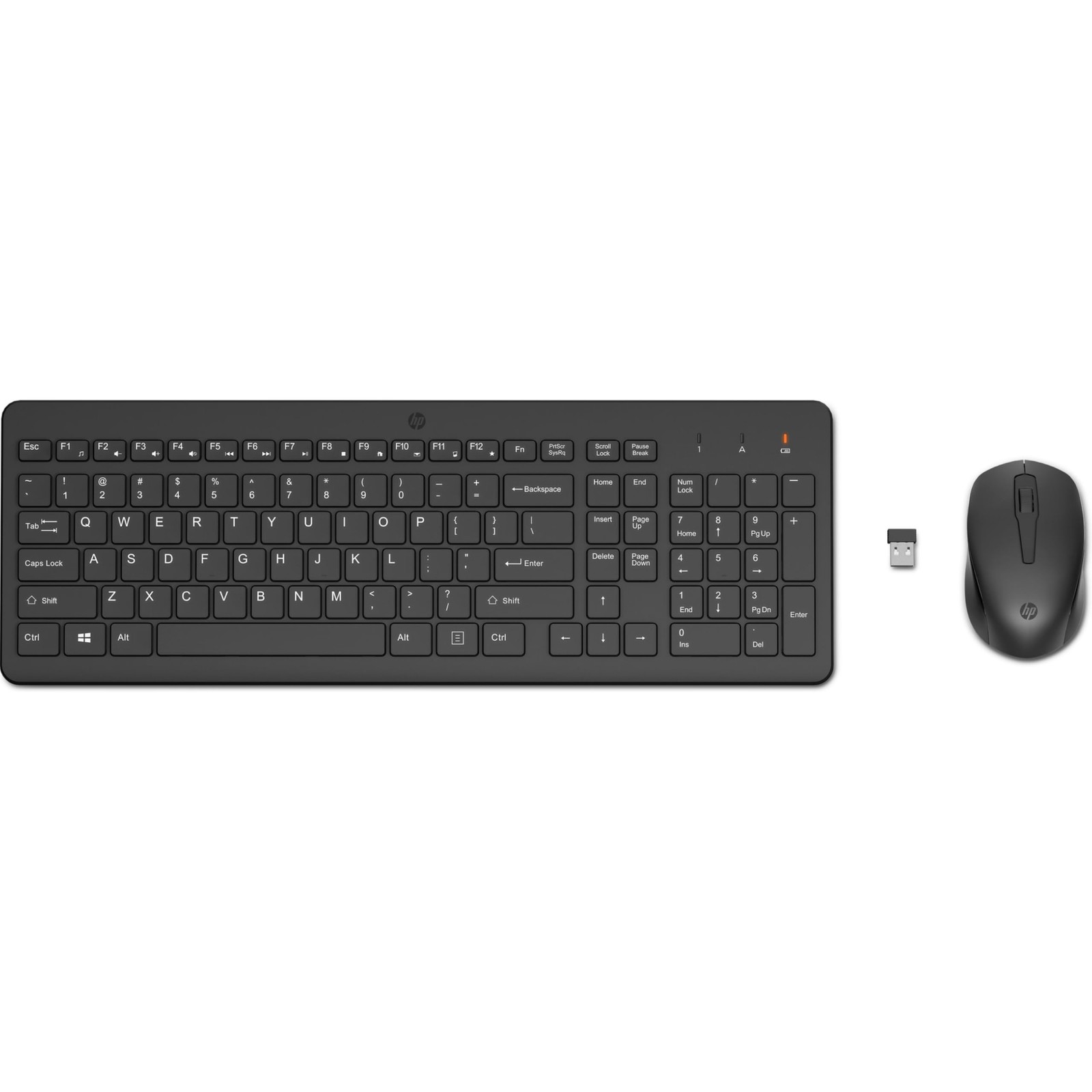 Hp Black 330 Wireless Mouse And Keyboard Combo (Black) - Up To 16 Months Battery Life - Image 2